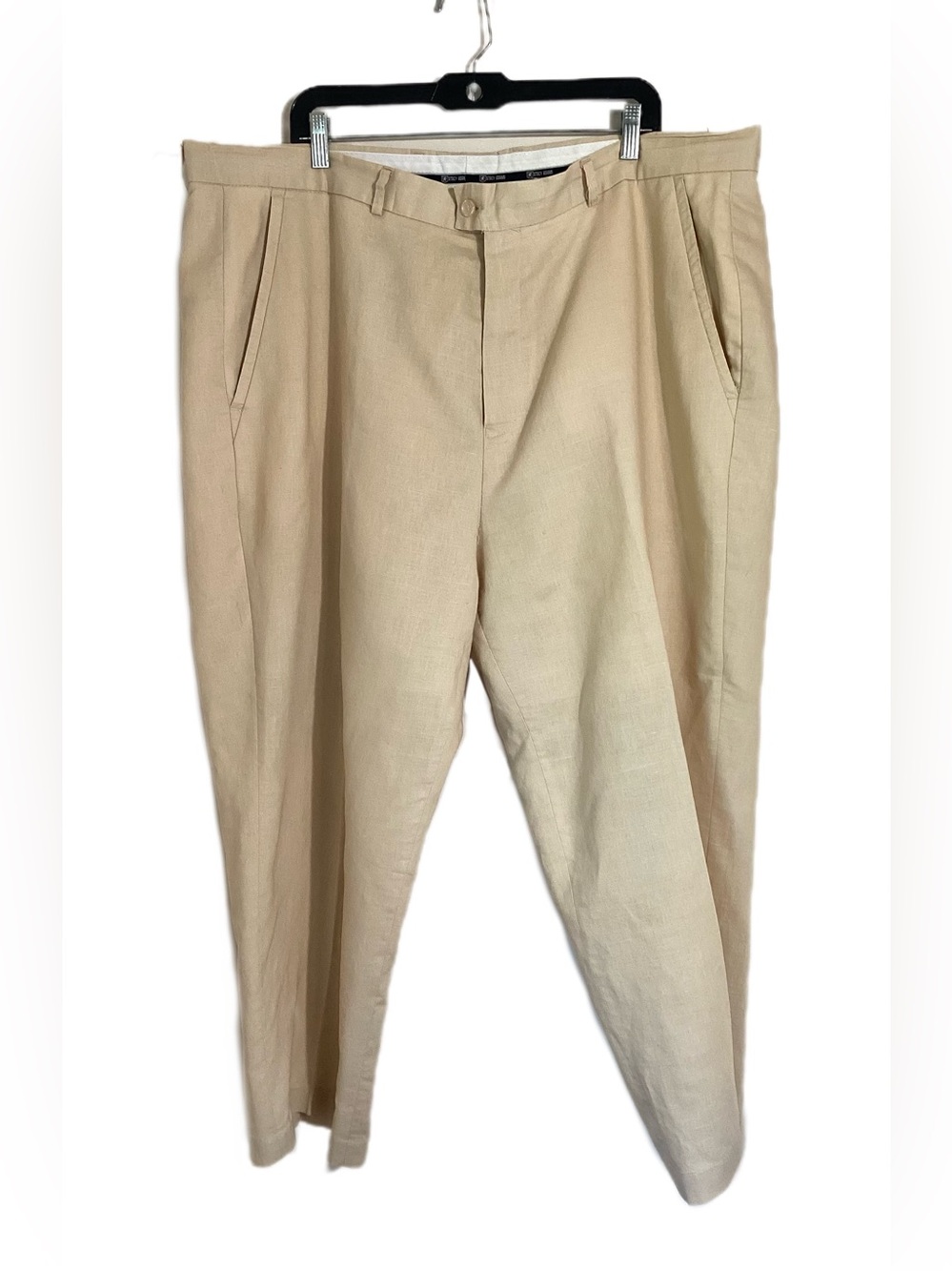Stacy Adams Mens 2X Linen Cotton Dress Pants
